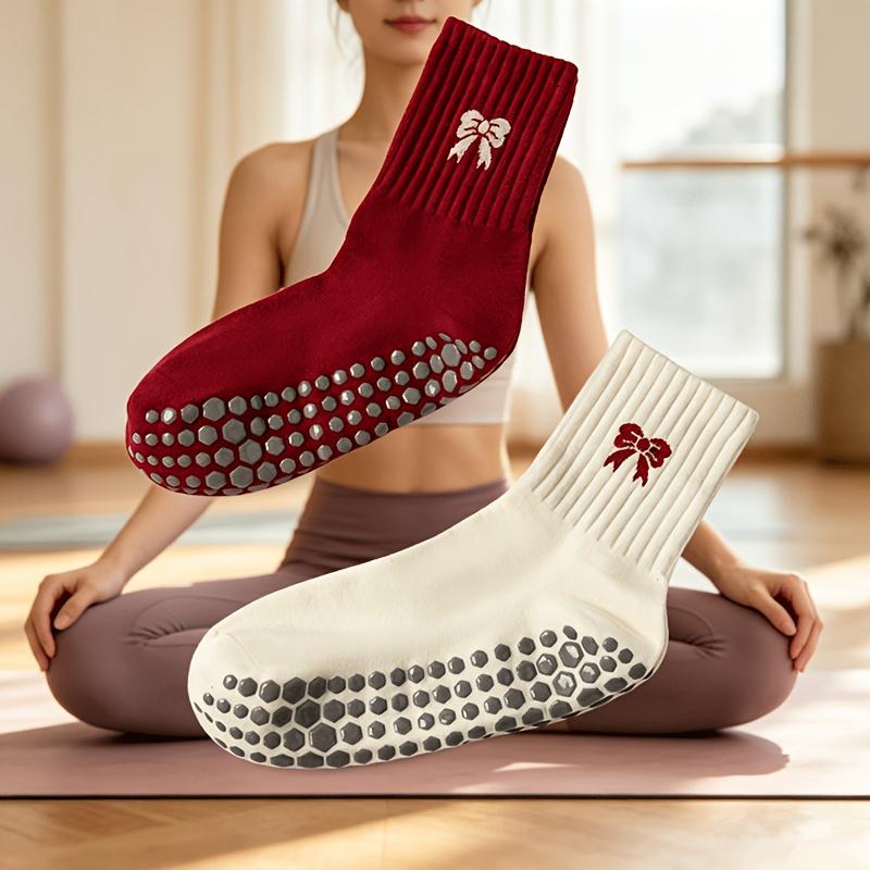 1 par de meias antiderrapantes - Pilates & Yoga Vida avaliação e preço